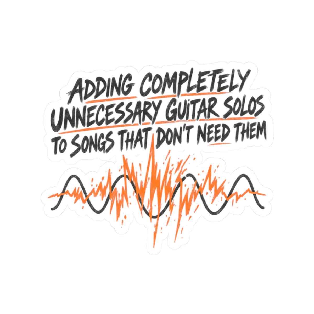 Unnecessary Guitar Solo Waveform