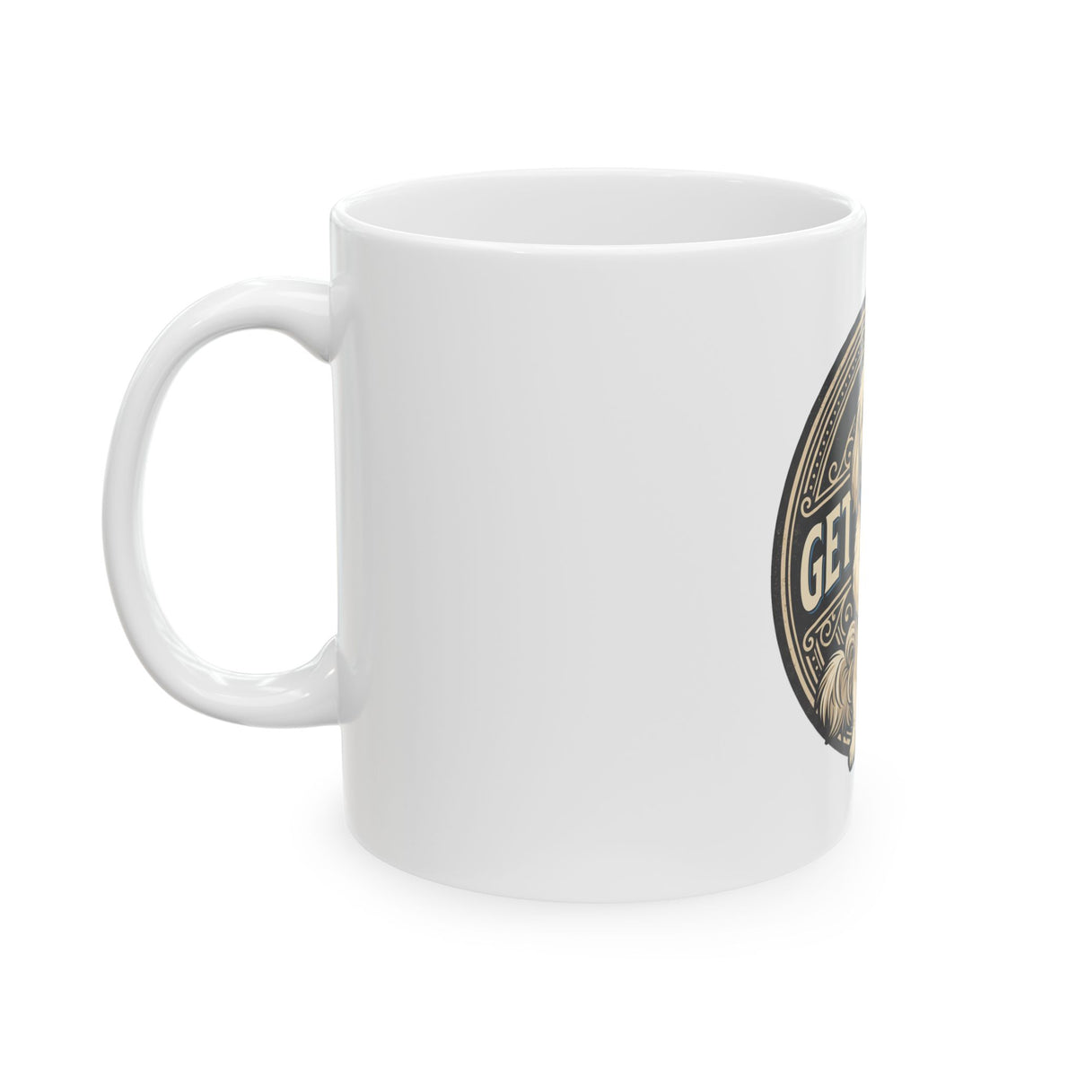 GET UP! — Vintage Badge