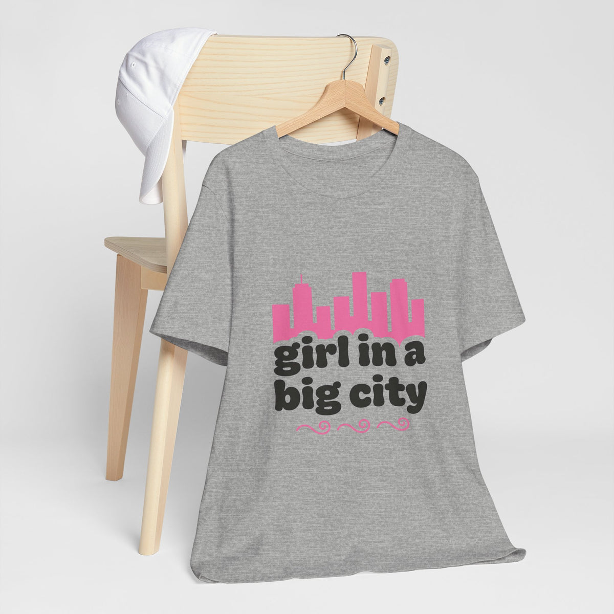 girl in a big city