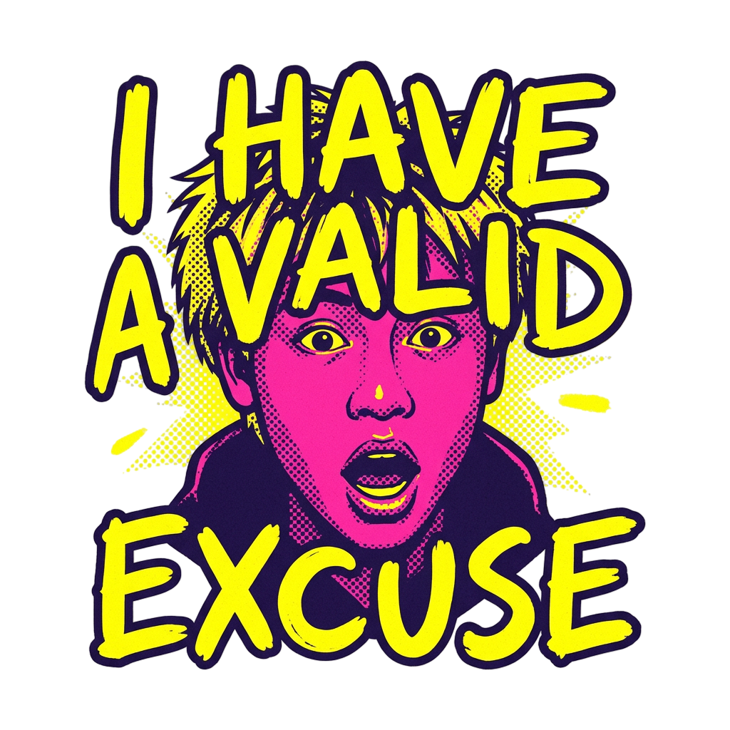 Valid Excuse Reaction