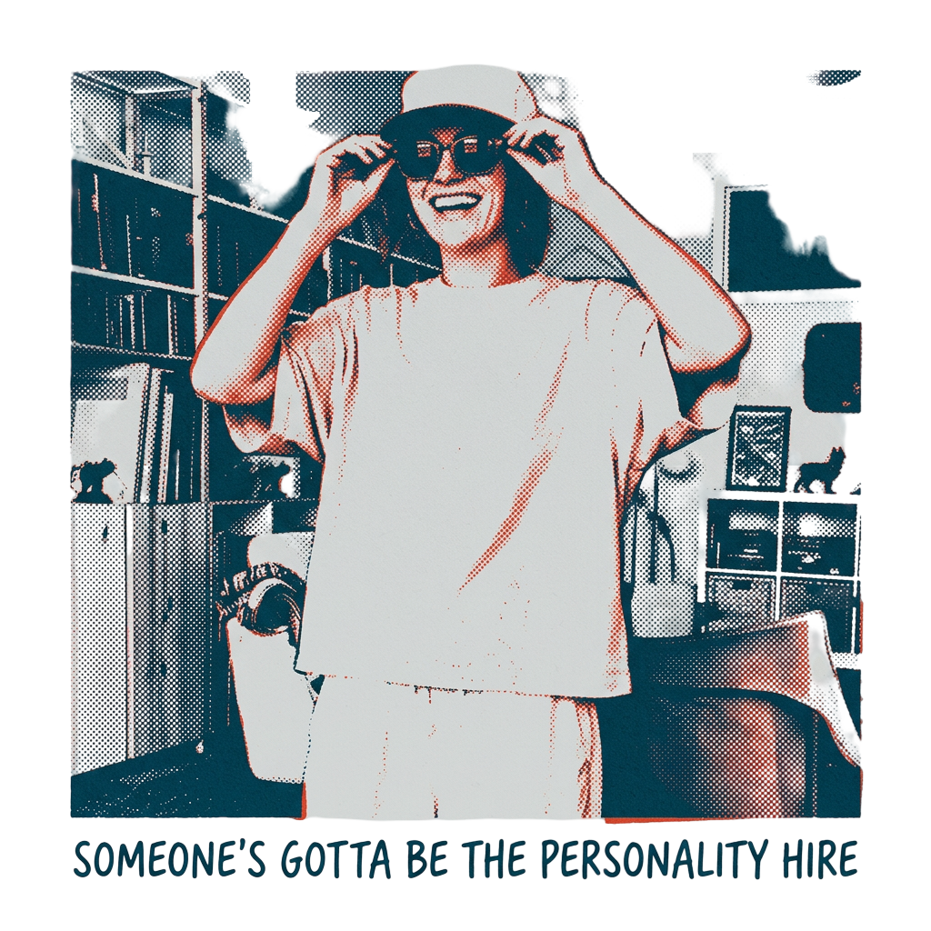 someone's gotta be the personality hire