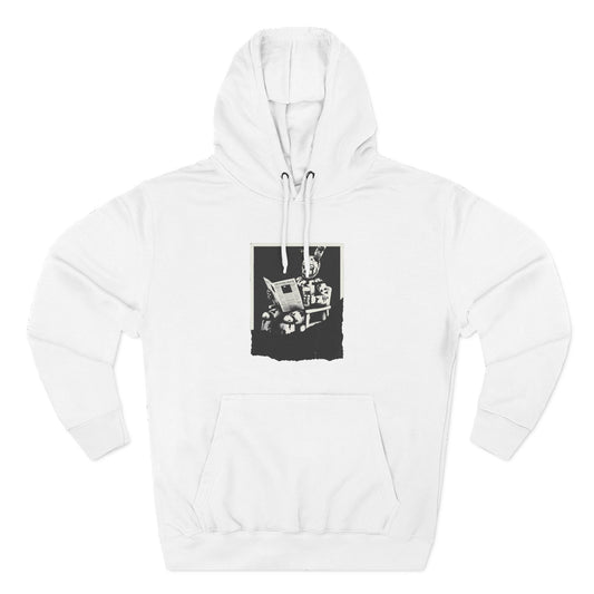 Three-Panel Fleece Hoodie