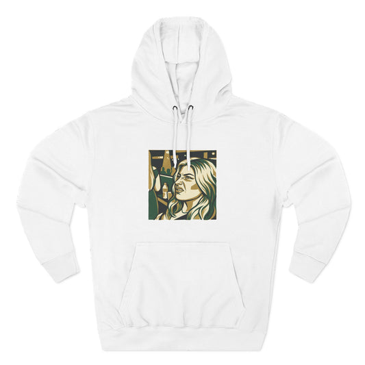 Three-Panel Fleece Hoodie