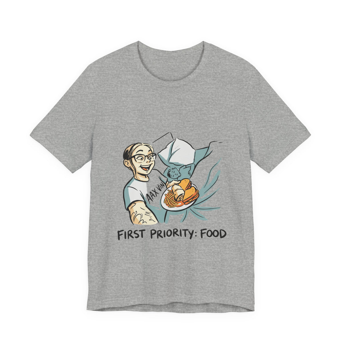 first priority: food