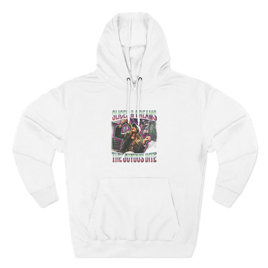 Three-Panel Fleece Hoodie