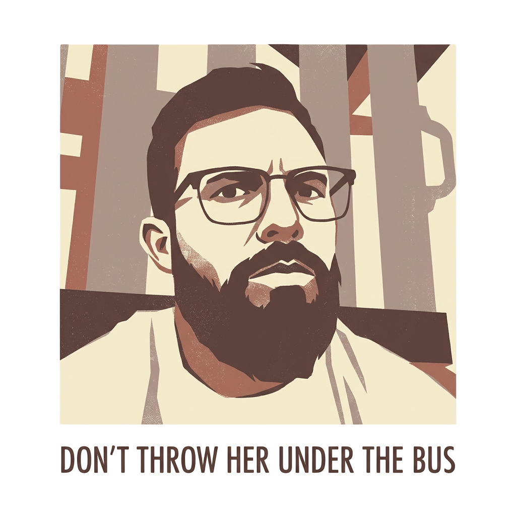 DON'T THROW HER UNDER THE BUS