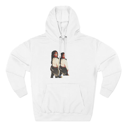 Three-Panel Fleece Hoodie