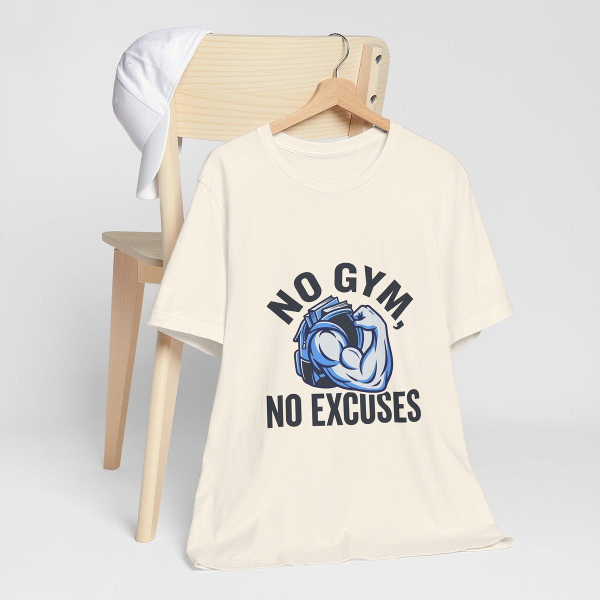 No Gym, No Excuses Backpack Curl
