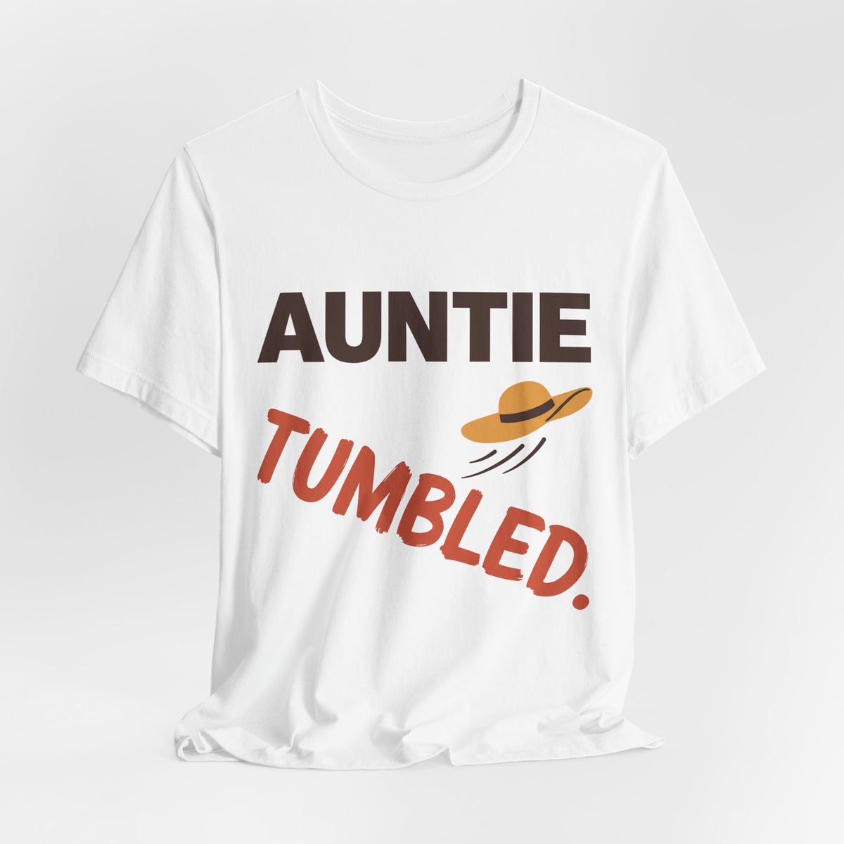 Auntie tumbled.