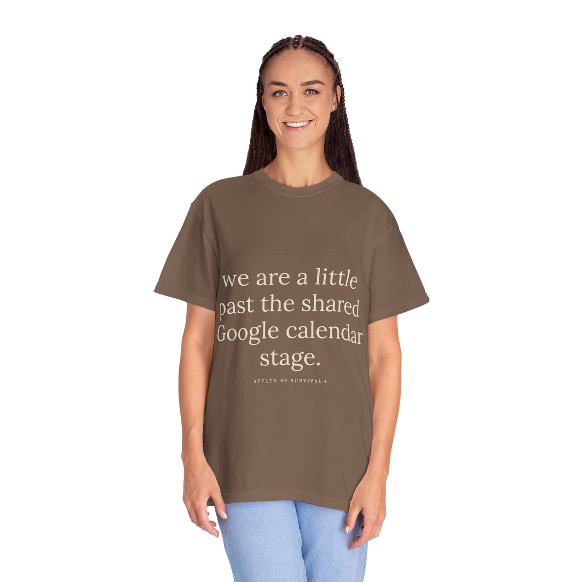 we are a little past the shared Google calendar stage.
