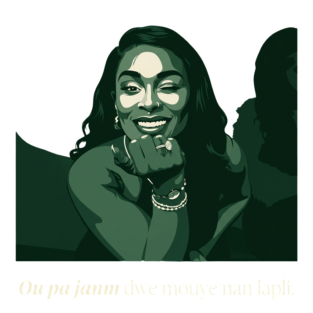 Ou pa janm dwe mouye nan lapli.
