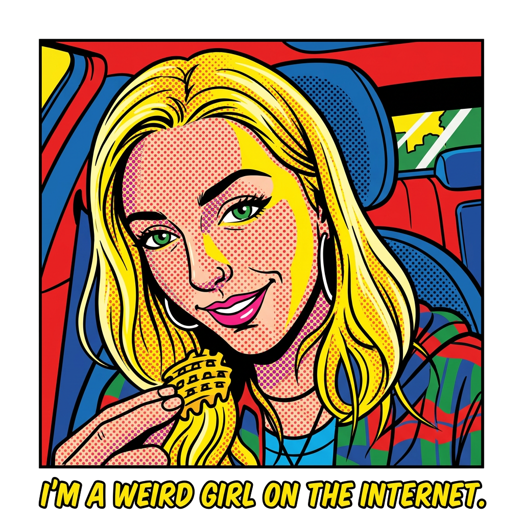 I'm a weird girl on the internet.