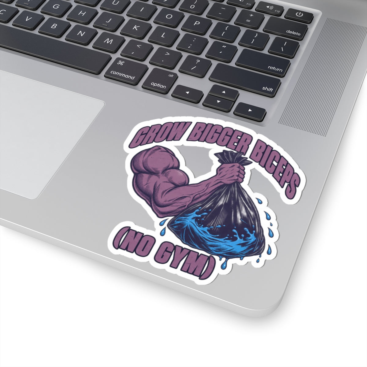 Grow Bigger Biceps Trash Bag Curl