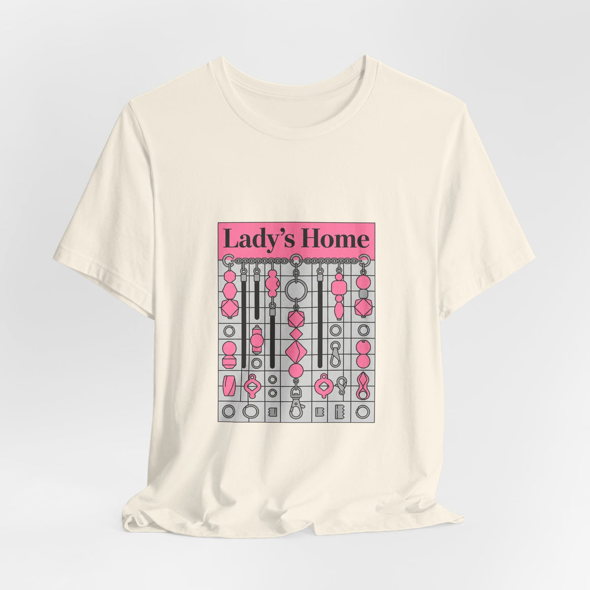 Lady's Home Pink and Black