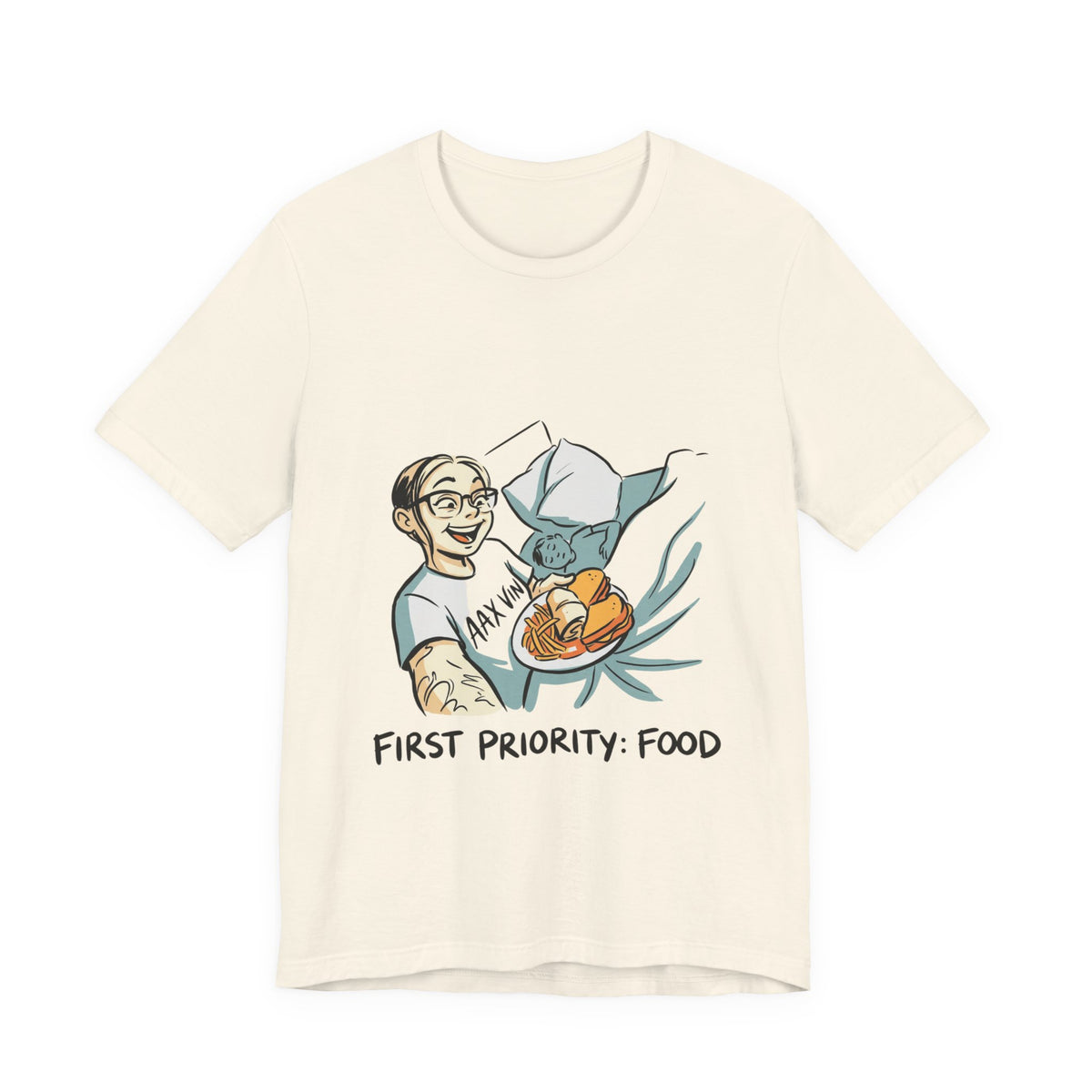 first priority: food