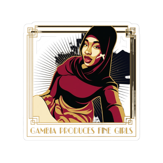 Gambia produces fine girls
