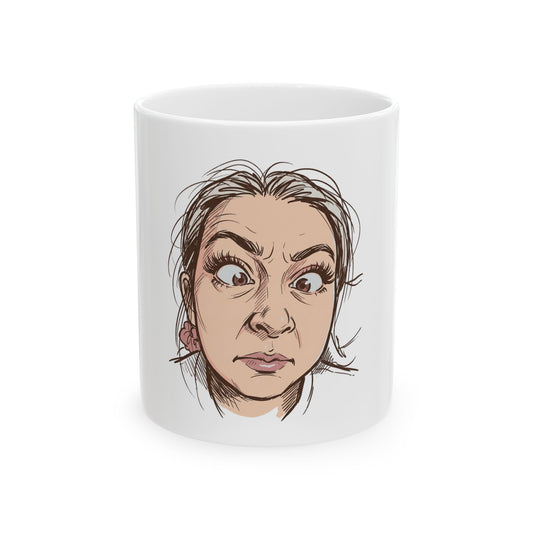 Comically Cross-Eyed Frustration