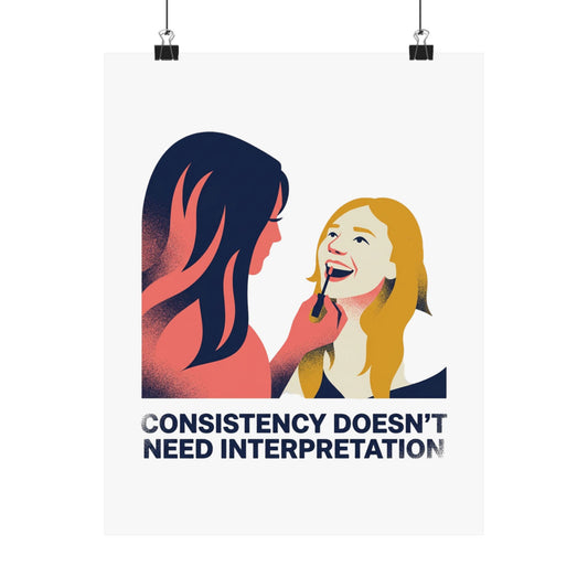 Consistency doesn’t need interpretation