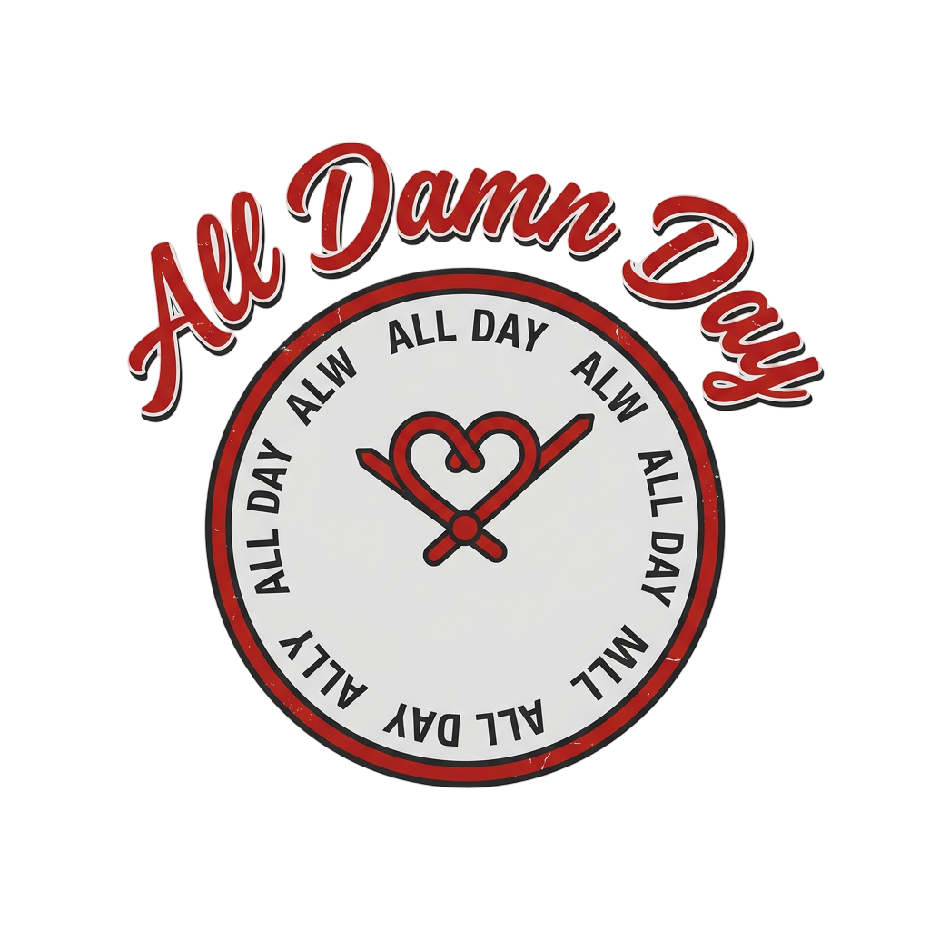 All Damn Day Clock Heart