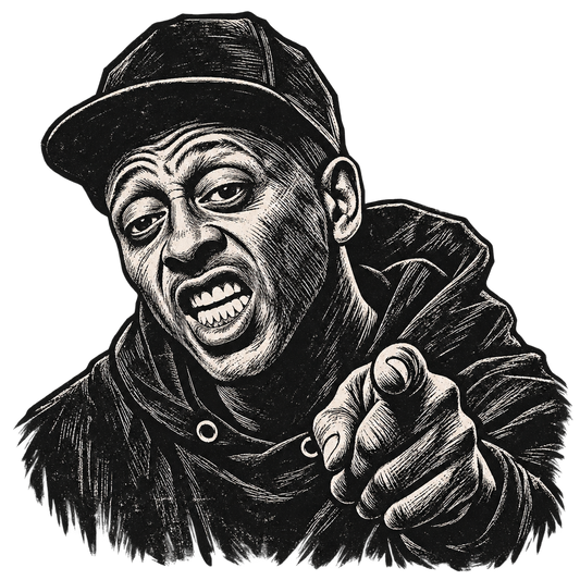 Aggressive Snarl Portrait