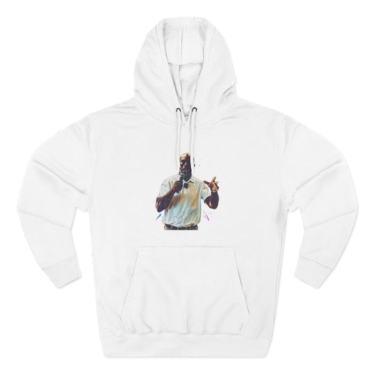 Three-Panel Fleece Hoodie