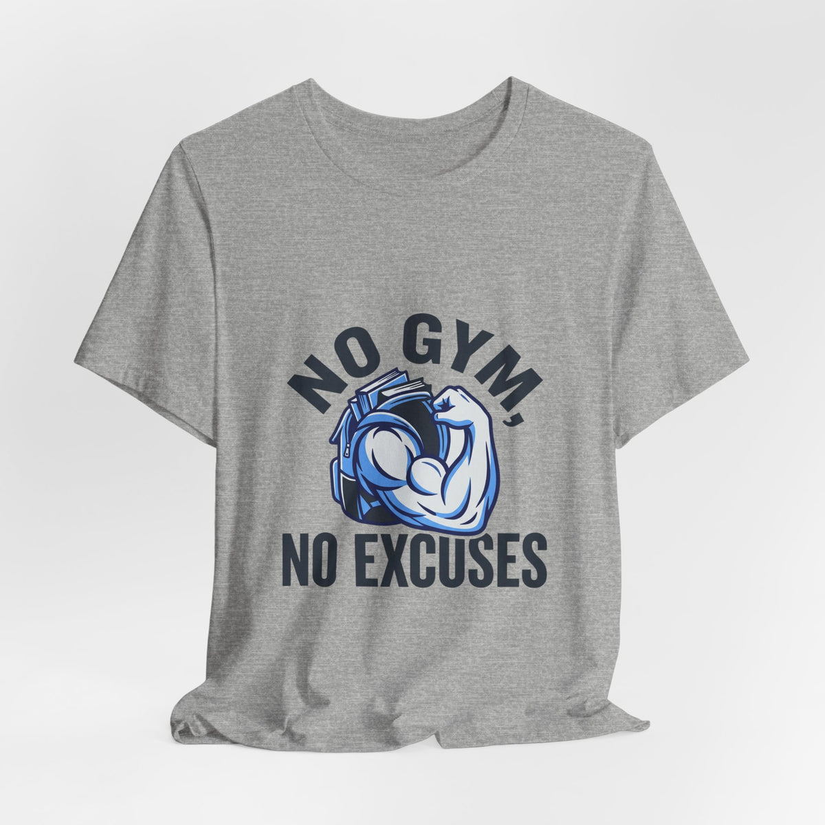 No Gym, No Excuses Backpack Curl