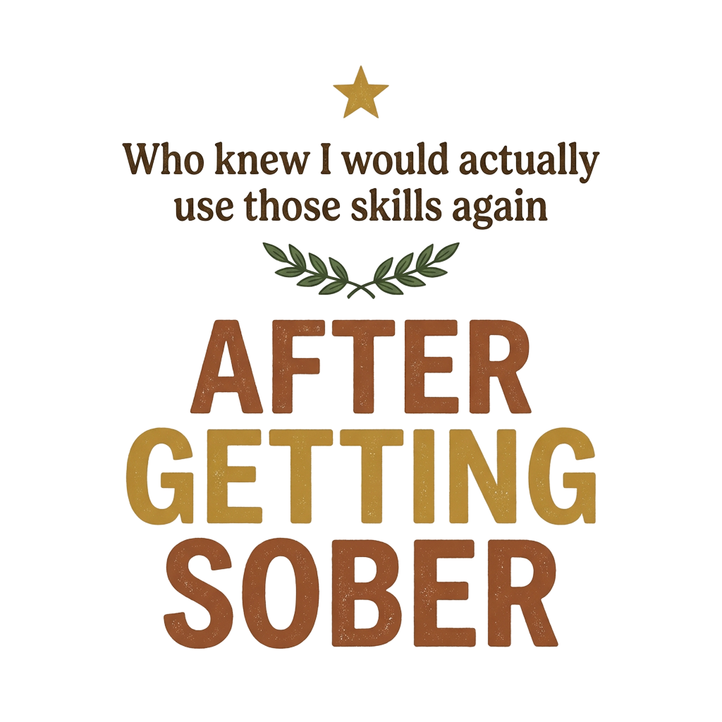 After getting sober