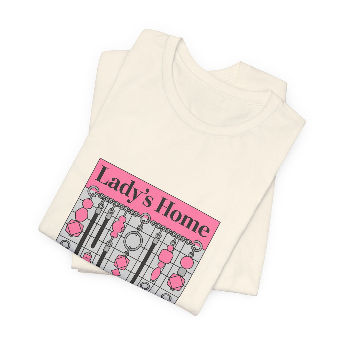Lady's Home Pink and Black