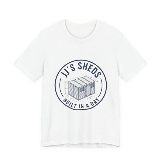JJ's Sheds Built in a Day Badge