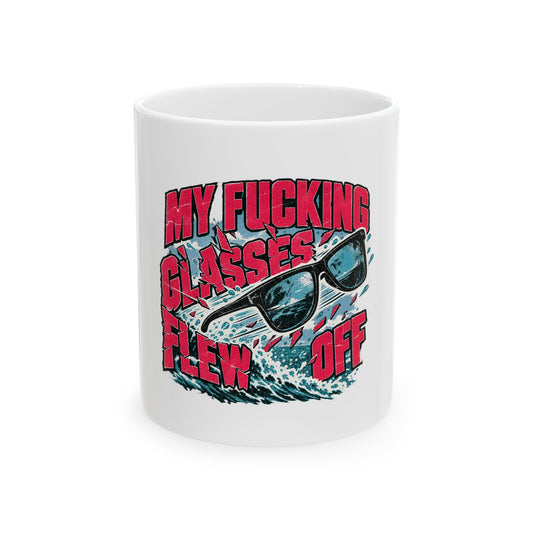 Glasses Flew Off