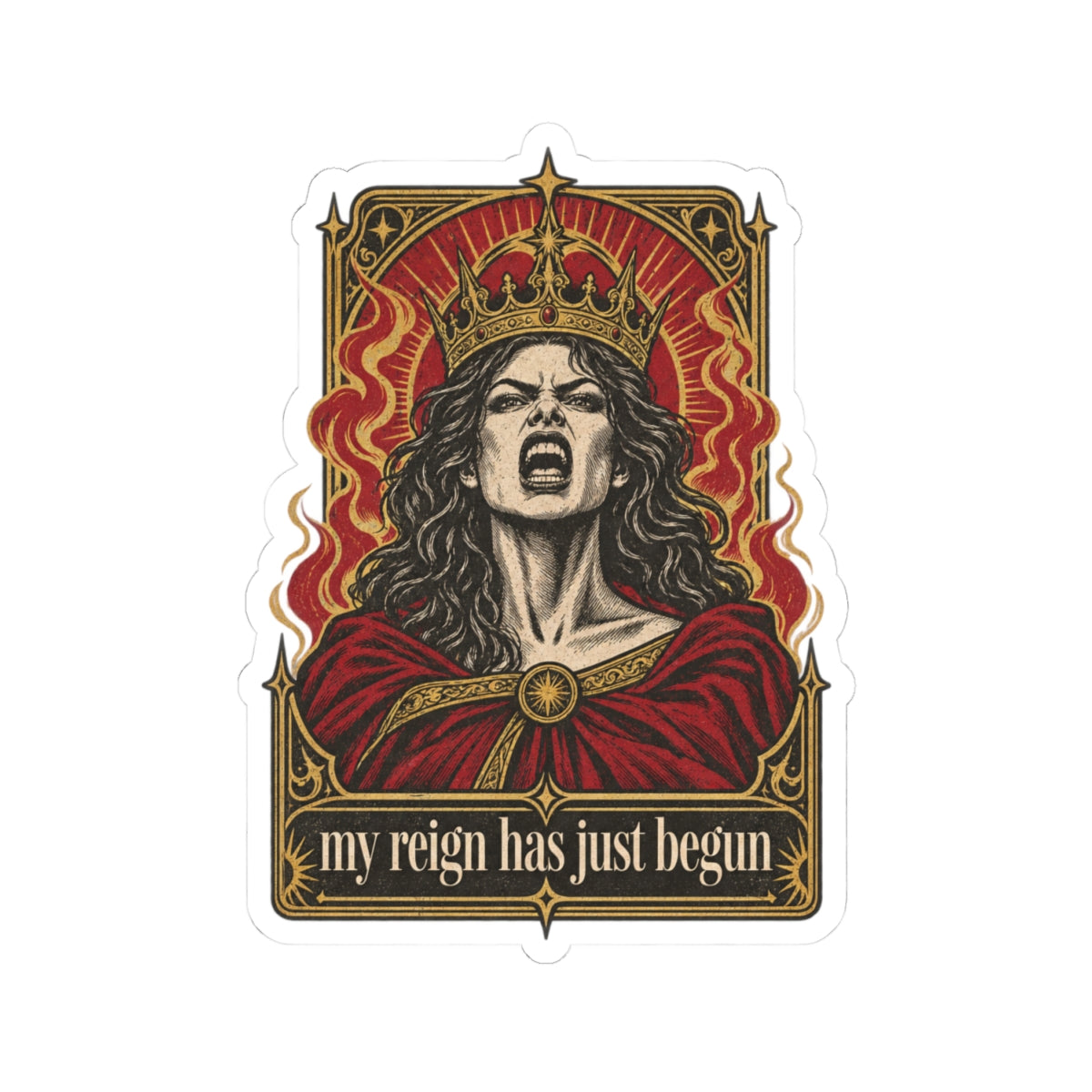My Reign Tarot Card