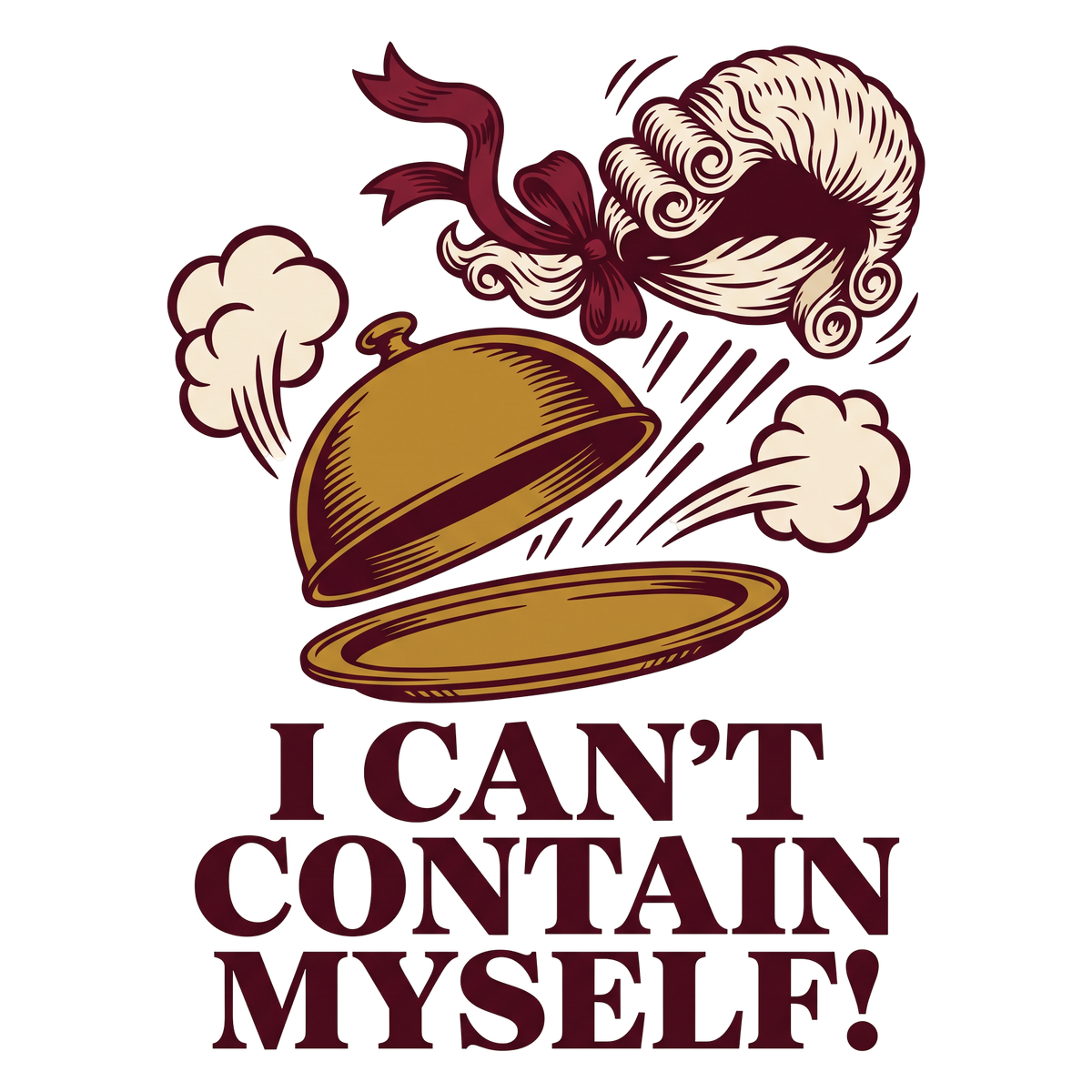 I Can't Contain Myself!