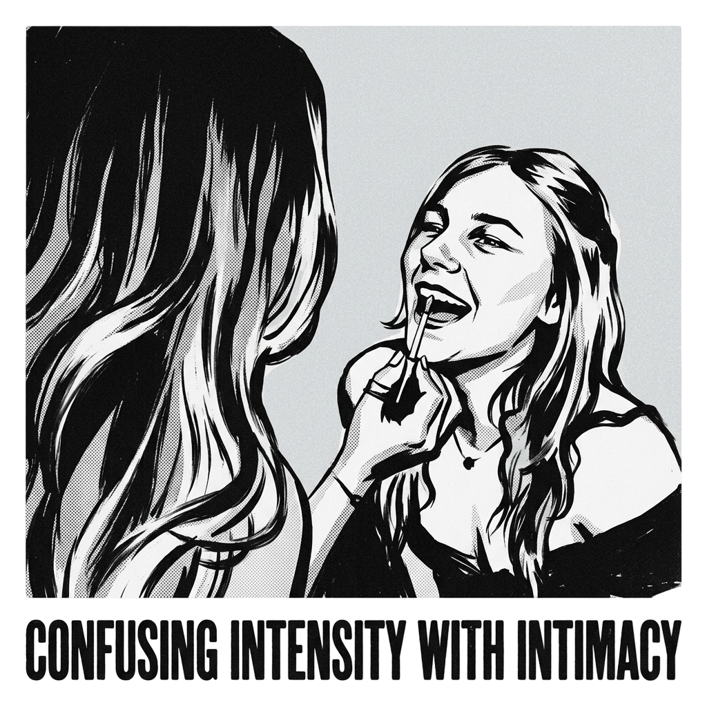 Confusing intensity with intimacy