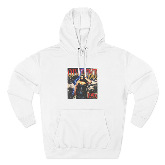 Three-Panel Fleece Hoodie