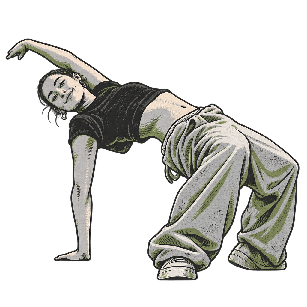 Joyful Bridge Pose
